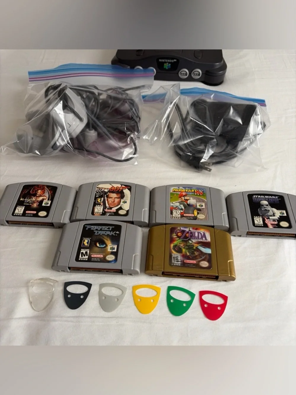 Nintendo N64 Console with Cables and Controller - Black